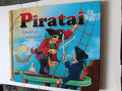 Vaikiška knyga apie piratus